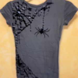 l.o.l. vintage grey spider tee